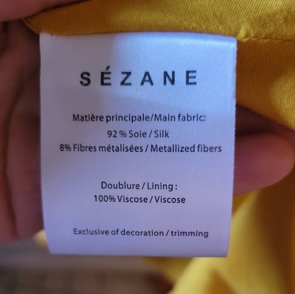 Sezane Aure Silk Dress - Picture 7 of 8